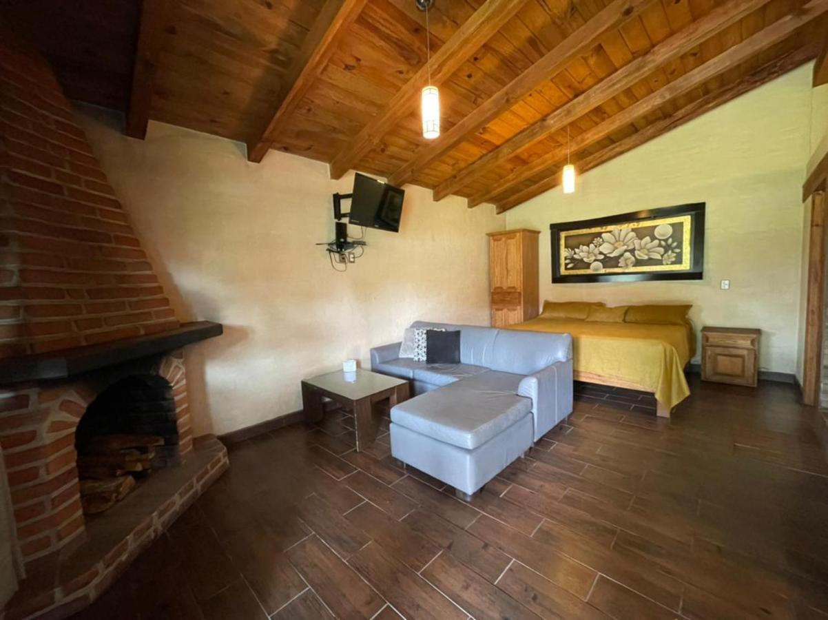 Cabanas Mazzatl Jacuzzy Mazamitla Exteriér fotografie
