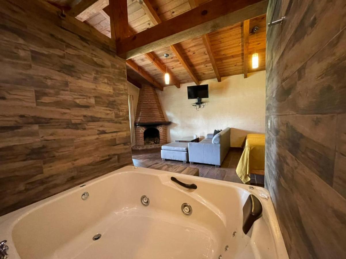 Cabanas Mazzatl Jacuzzy Mazamitla Exteriér fotografie