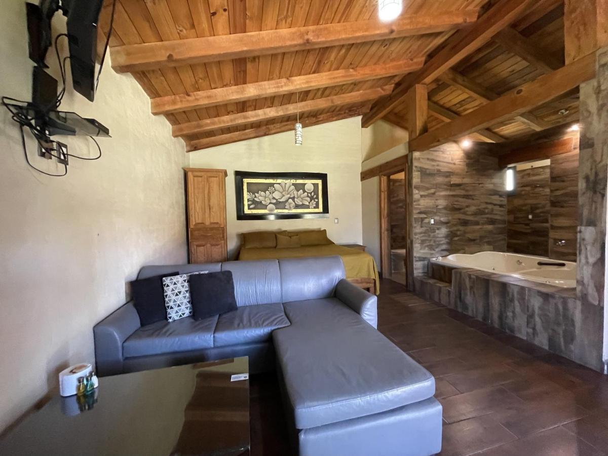 Cabanas Mazzatl Jacuzzy Mazamitla Exteriér fotografie